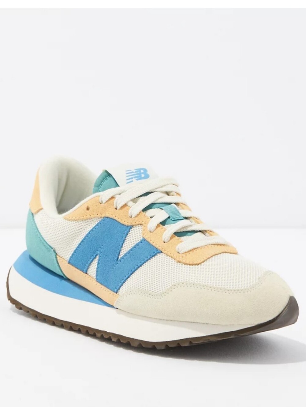 New Balance, 237 Athletic Shoes, Khaki Ocean/Turtle Dove, Womens 8